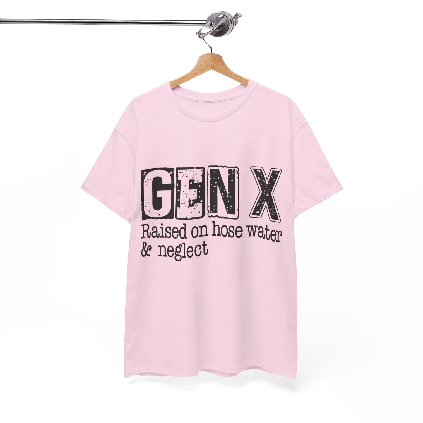 GEN X Raised On Hose Water & Neglect Tshirt Unisex Heavy Cotton