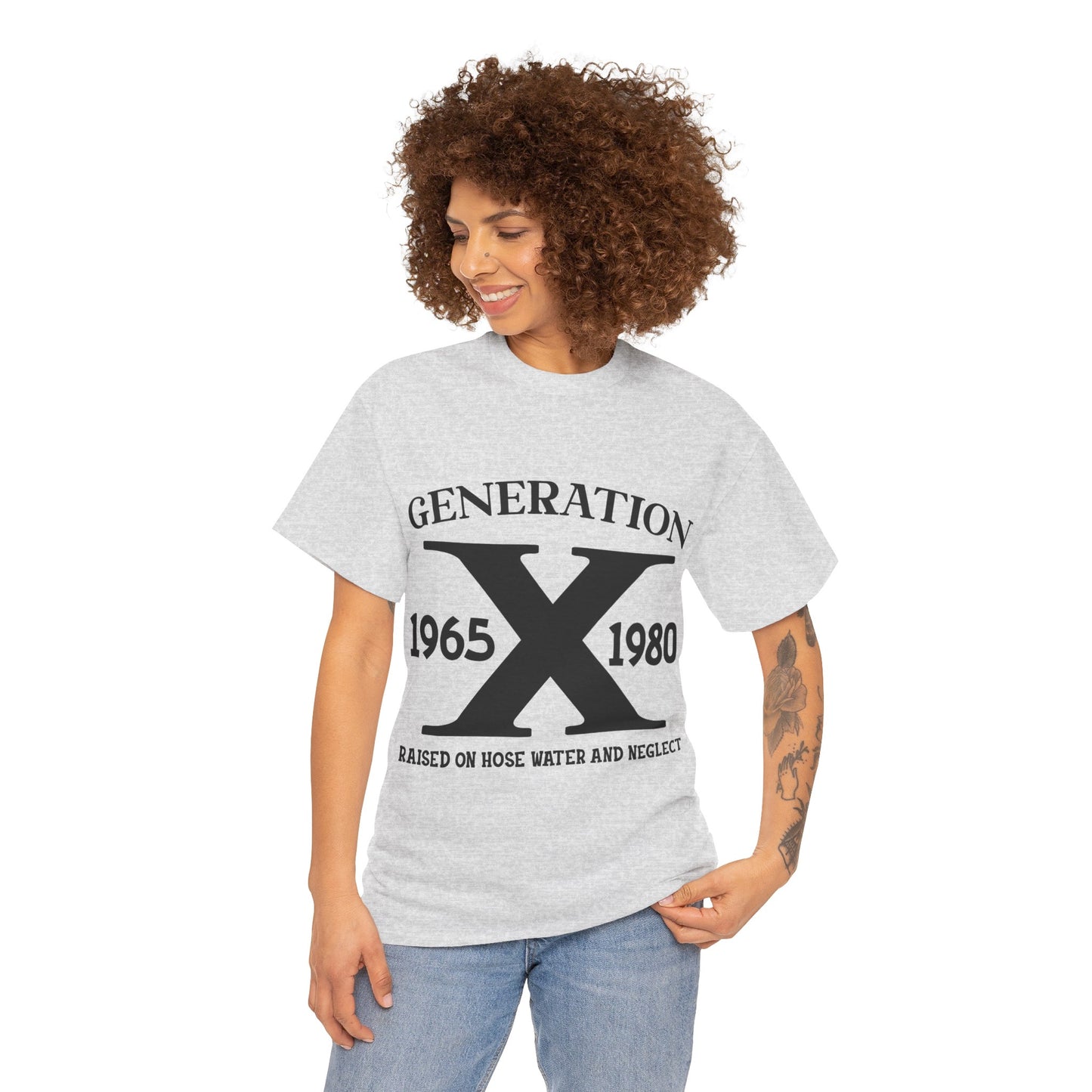 GEN X Raised On Hose Water & Neglect Tshirt Unisex Heavy Cotton