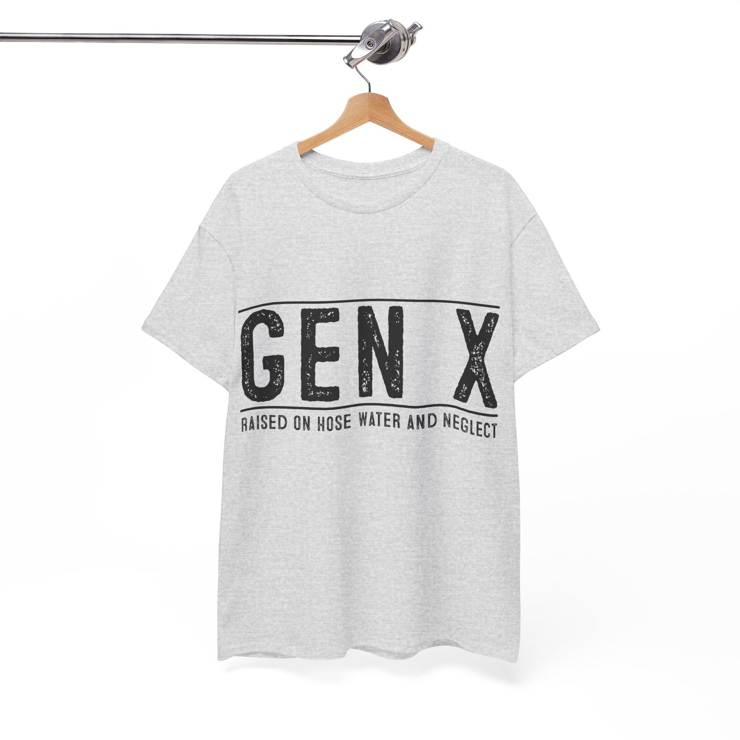 GEN X Raised On Hose Water & Neglect Tshirt Unisex Heavy Cotton