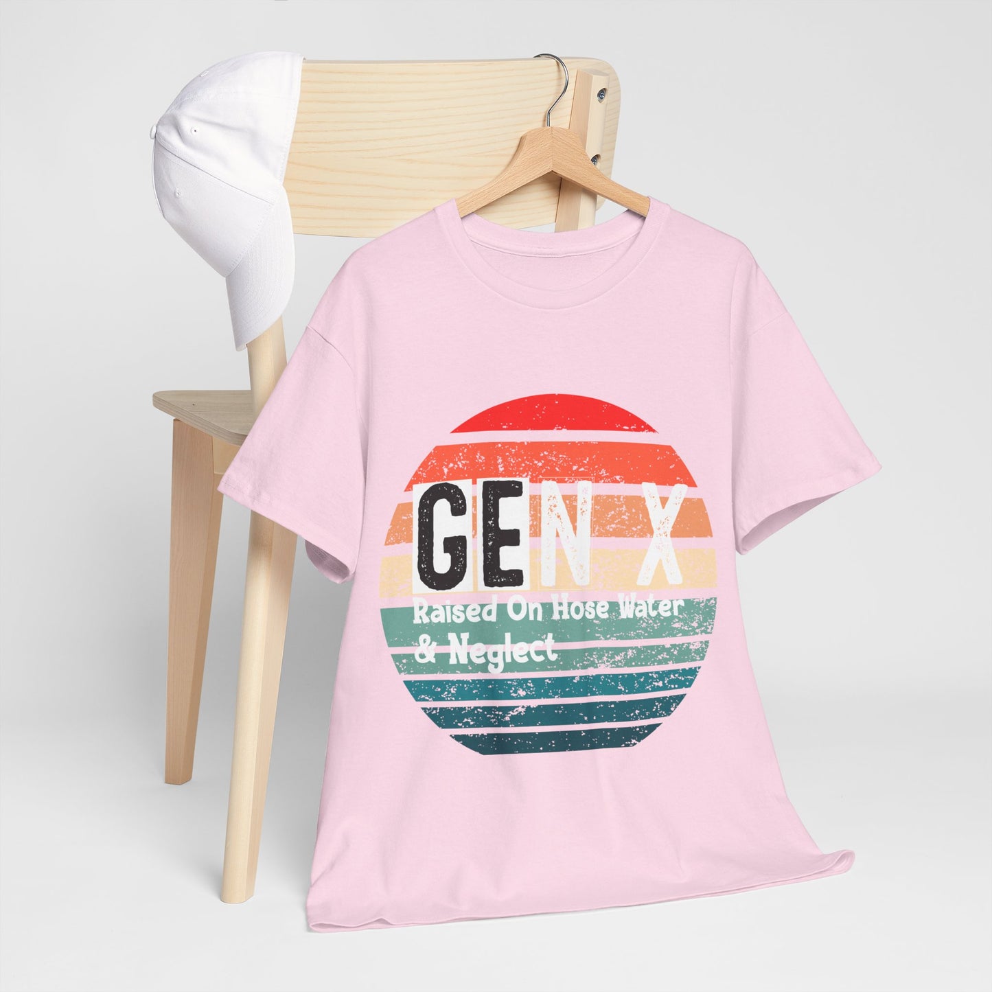 GEN X Raised On Hose Water & Neglect Tshirt Unisex Heavy Cotton