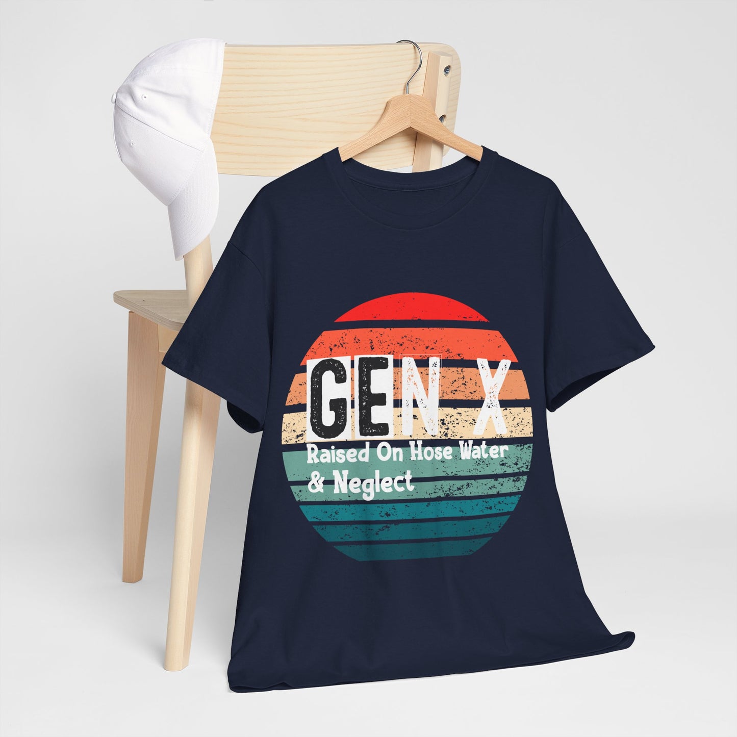 GEN X Raised On Hose Water & Neglect Tshirt Unisex Heavy Cotton