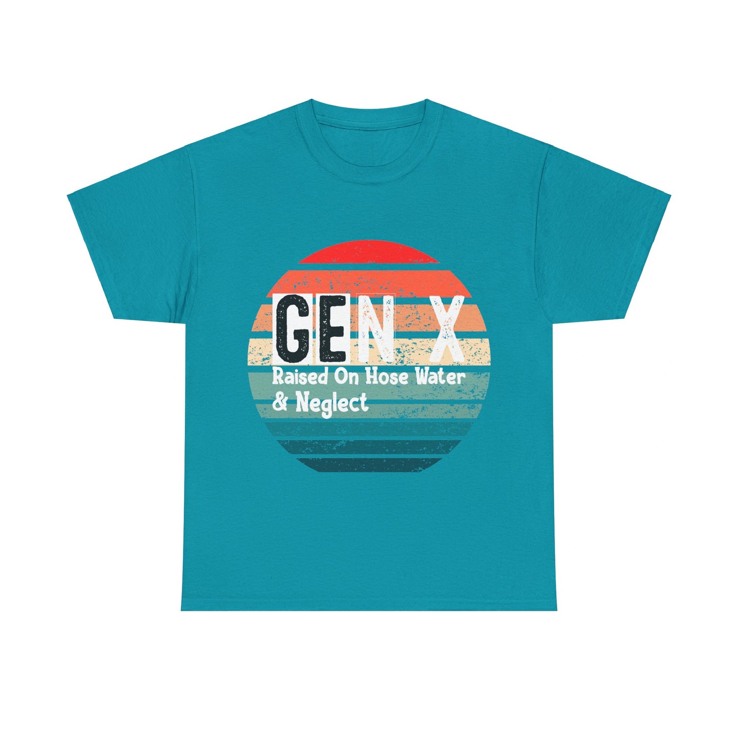 GEN X Raised On Hose Water & Neglect Tshirt Unisex Heavy Cotton