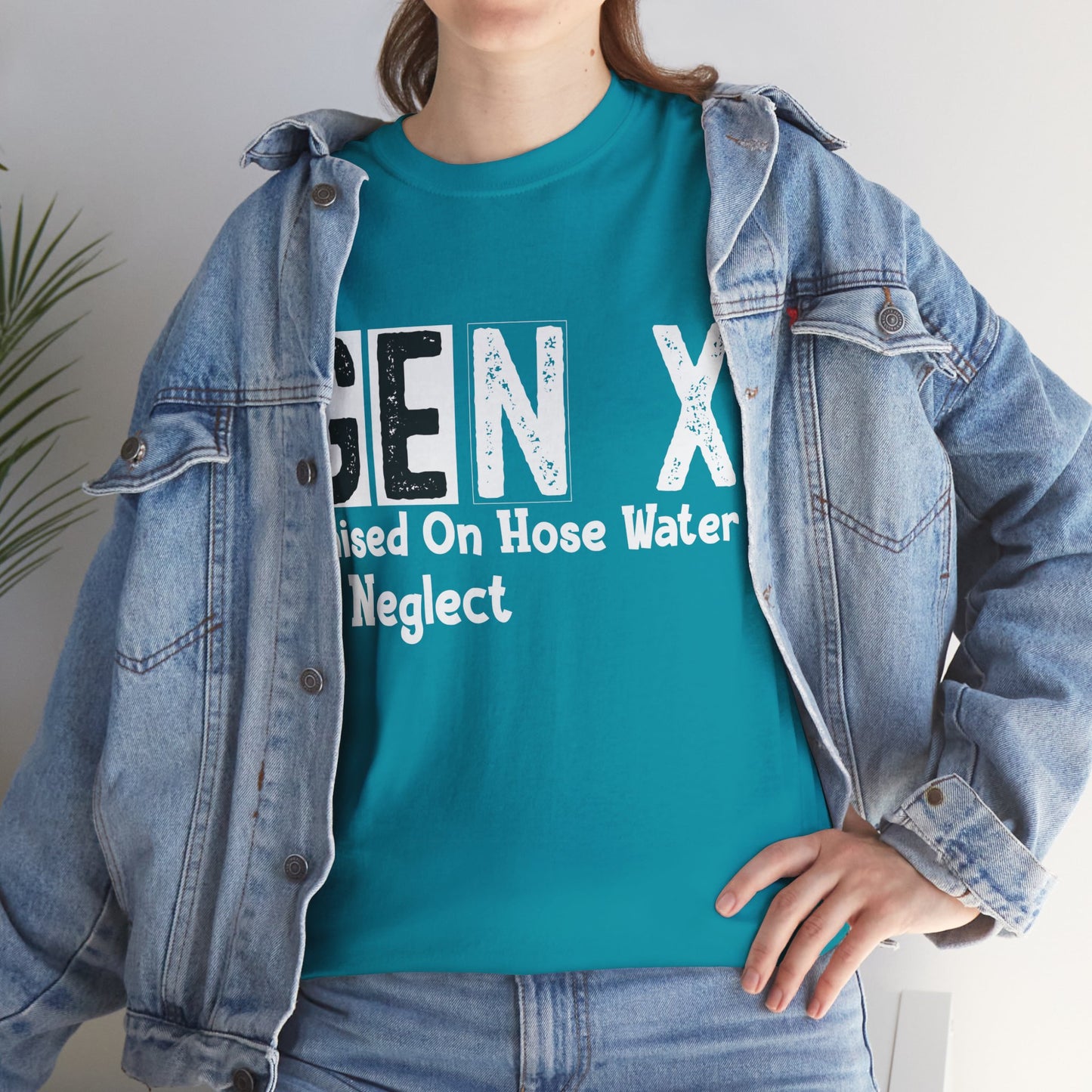GEN X Raised On Hose Water & Neglect Tshirt Unisex Heavy Cotton