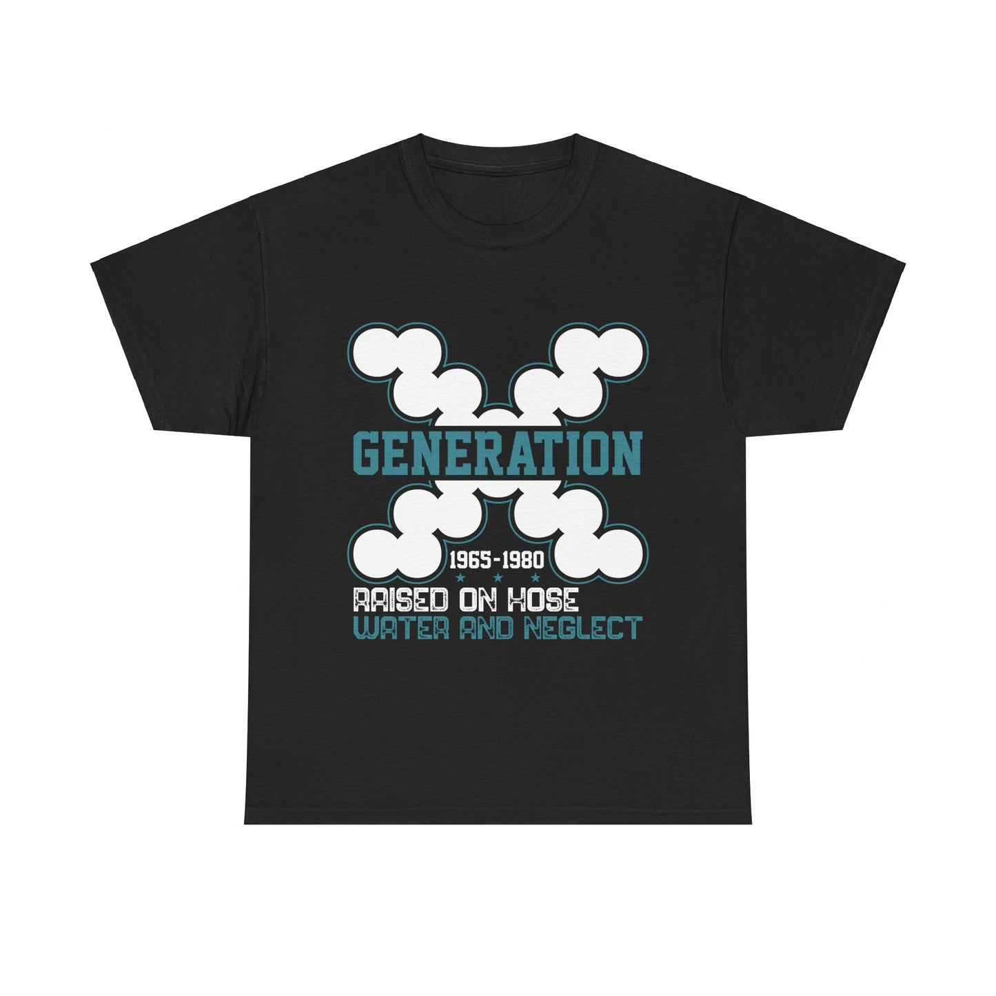 GEN X Raised On Hose Water & Neglect Tshirt Unisex Heavy Cotton T-shirt Unisex Heavy Cotton