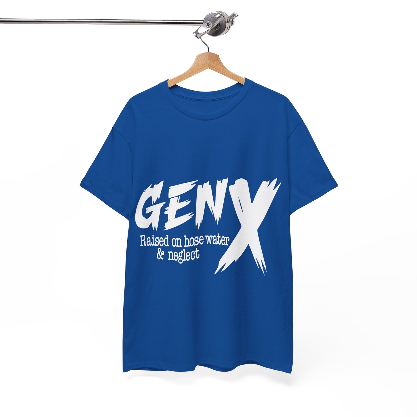 GEN X Raised On Hose Water & Neglect Tshirt Unisex Heavy Cotton