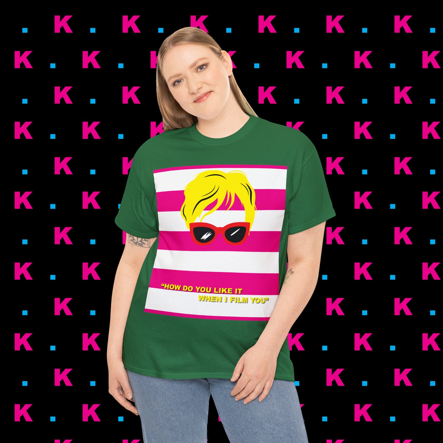 Karen - How do you like it when I Film you? Unisex heavy cotton T-shirt