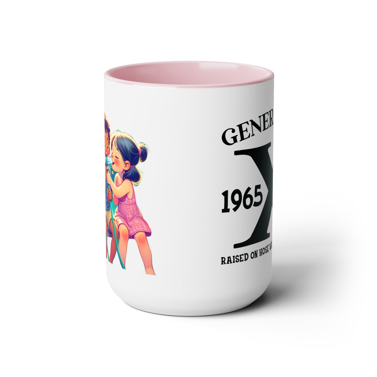 GEN X Raised On Hose Water & Neglect 15oz Coffee Mug