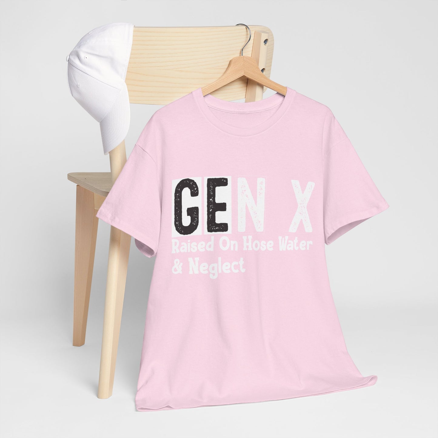 GEN X Raised On Hose Water & Neglect Tshirt Unisex Heavy Cotton