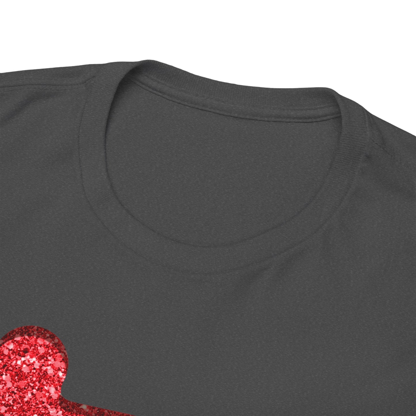 Autism Puzzle Pieces T-shirt Unisex Heavy Cotton