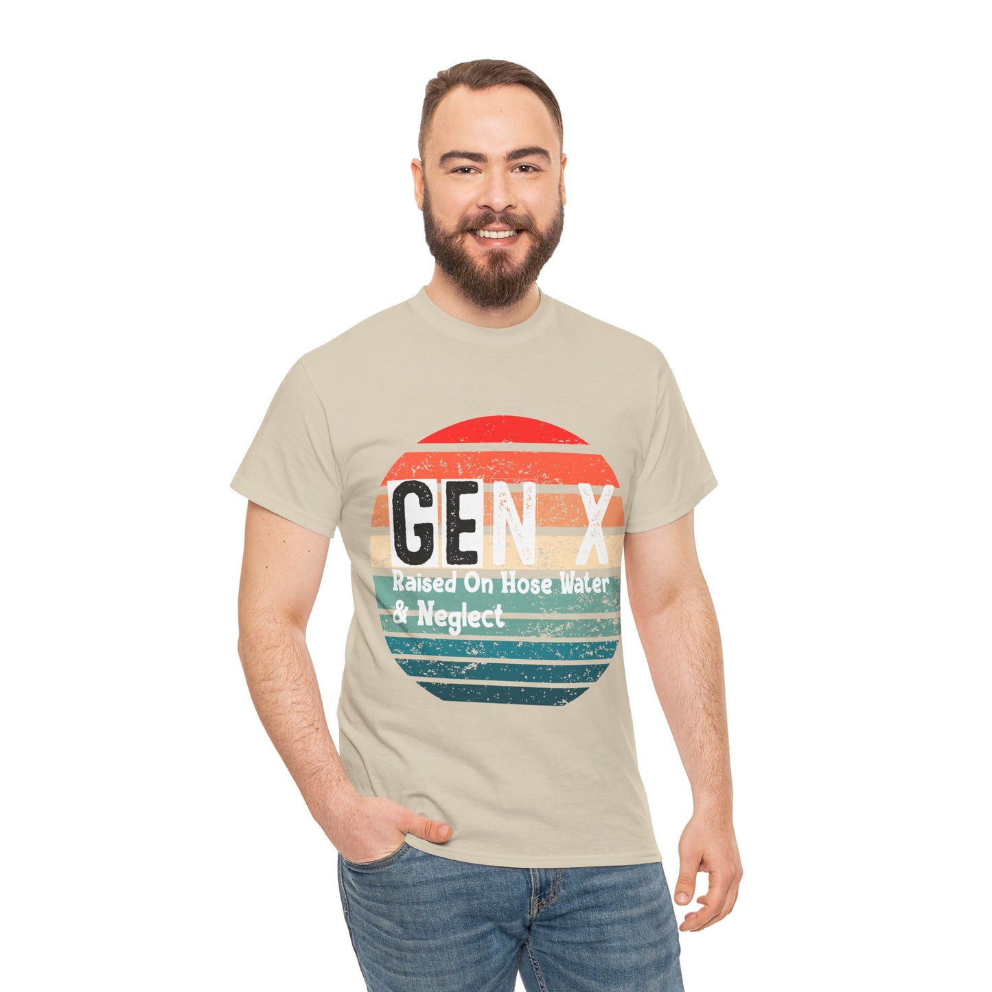 GEN X Raised On Hose Water & Neglect Tshirt Unisex Heavy Cotton
