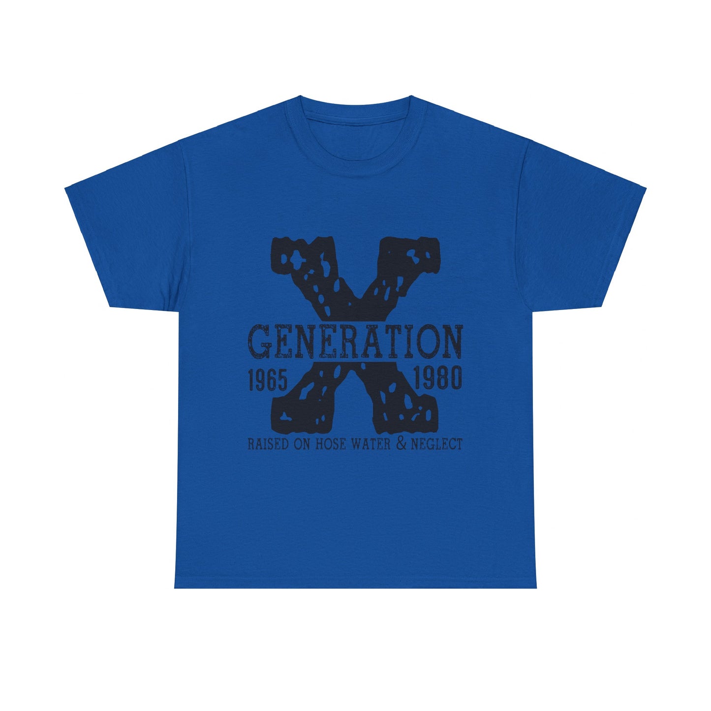 Copy of GEN X Raised On Hose Water & Neglect Tshirt Unisex Heavy Cotton