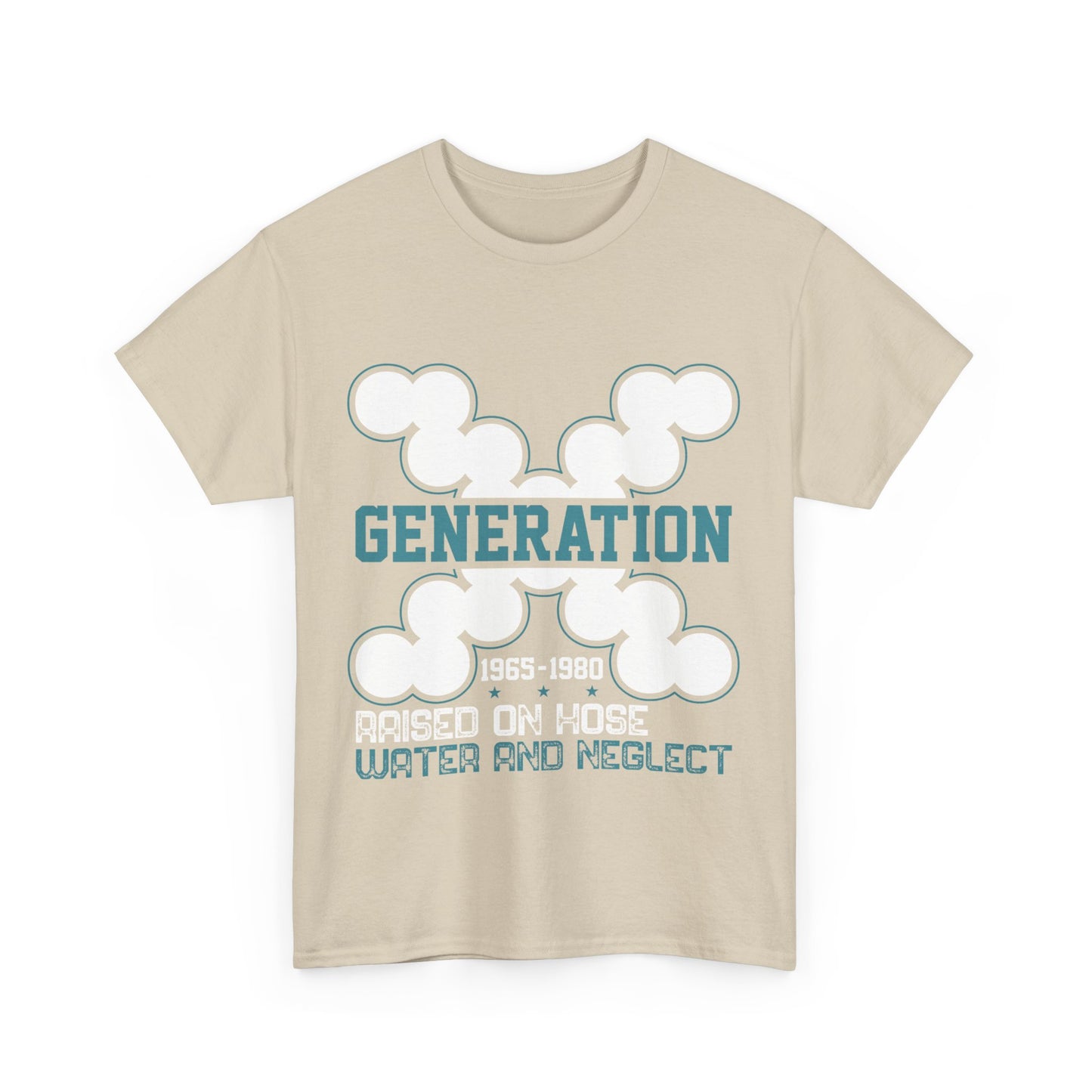 GEN X Raised On Hose Water & Neglect Tshirt Unisex Heavy Cotton T-shirt Unisex Heavy Cotton