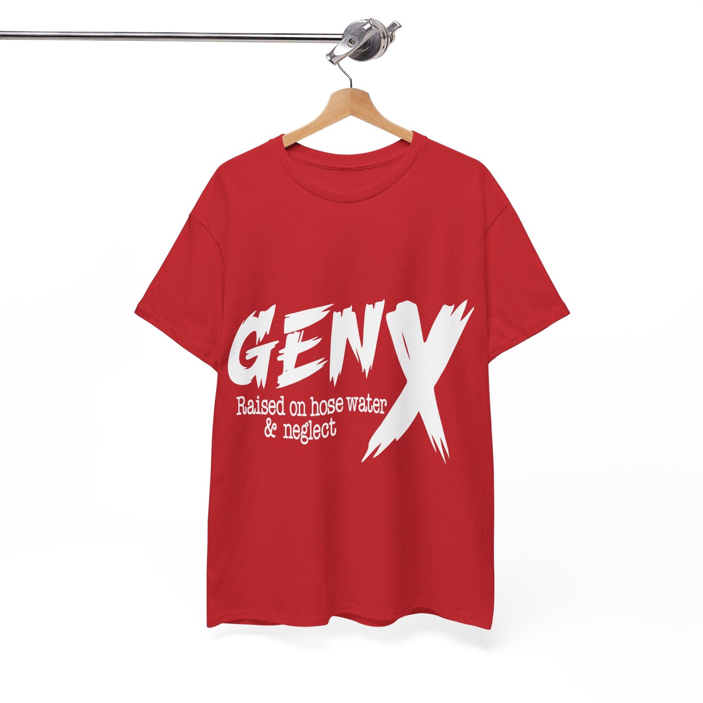 GEN X Raised On Hose Water & Neglect Tshirt Unisex Heavy Cotton