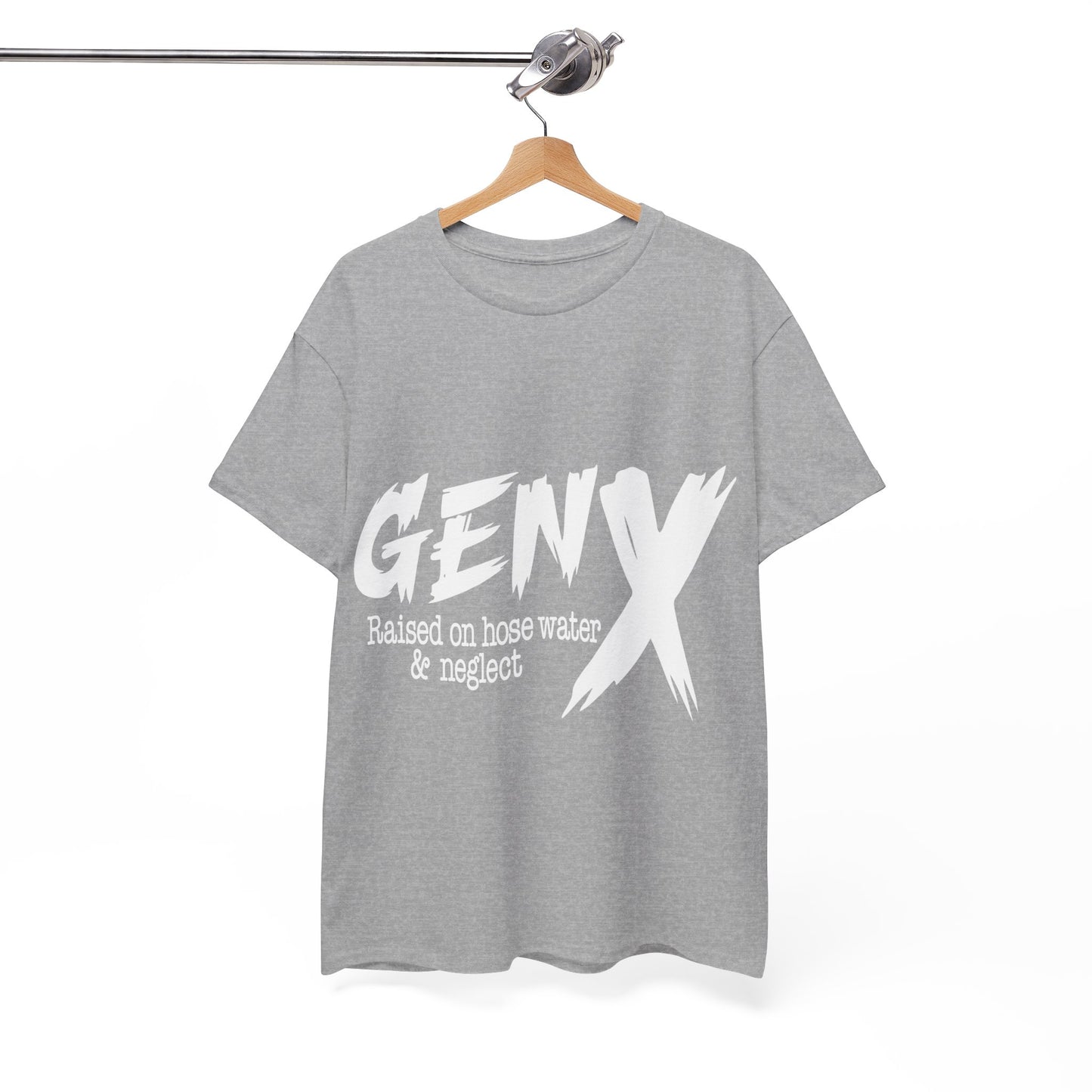 GEN X Raised On Hose Water & Neglect Tshirt Unisex Heavy Cotton