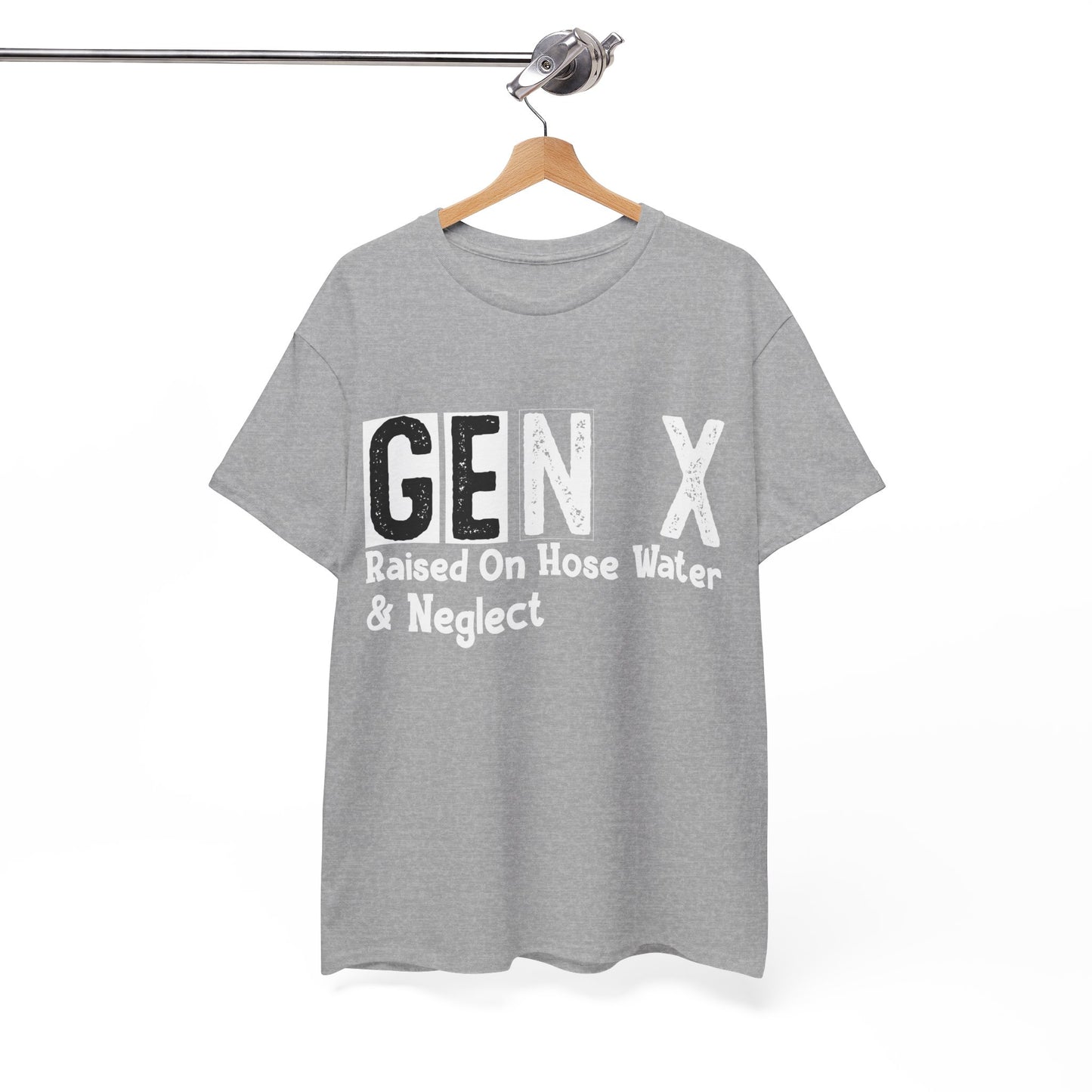 GEN X Raised On Hose Water & Neglect Tshirt Unisex Heavy Cotton