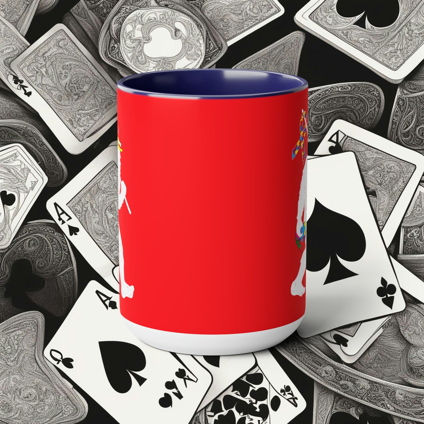 Bigfoot Heart Puzzle Piece Autism - 11oz Mug