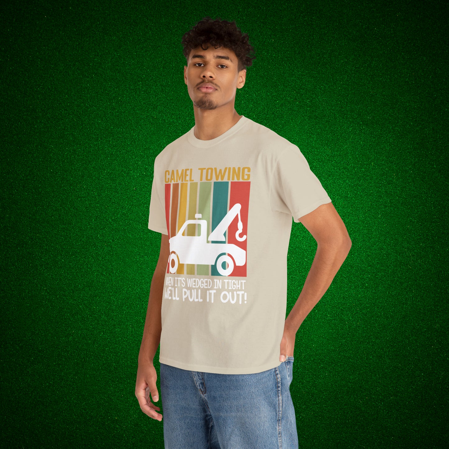 Camel Towing When its wedged in tight we'll pull it out T-Shirt