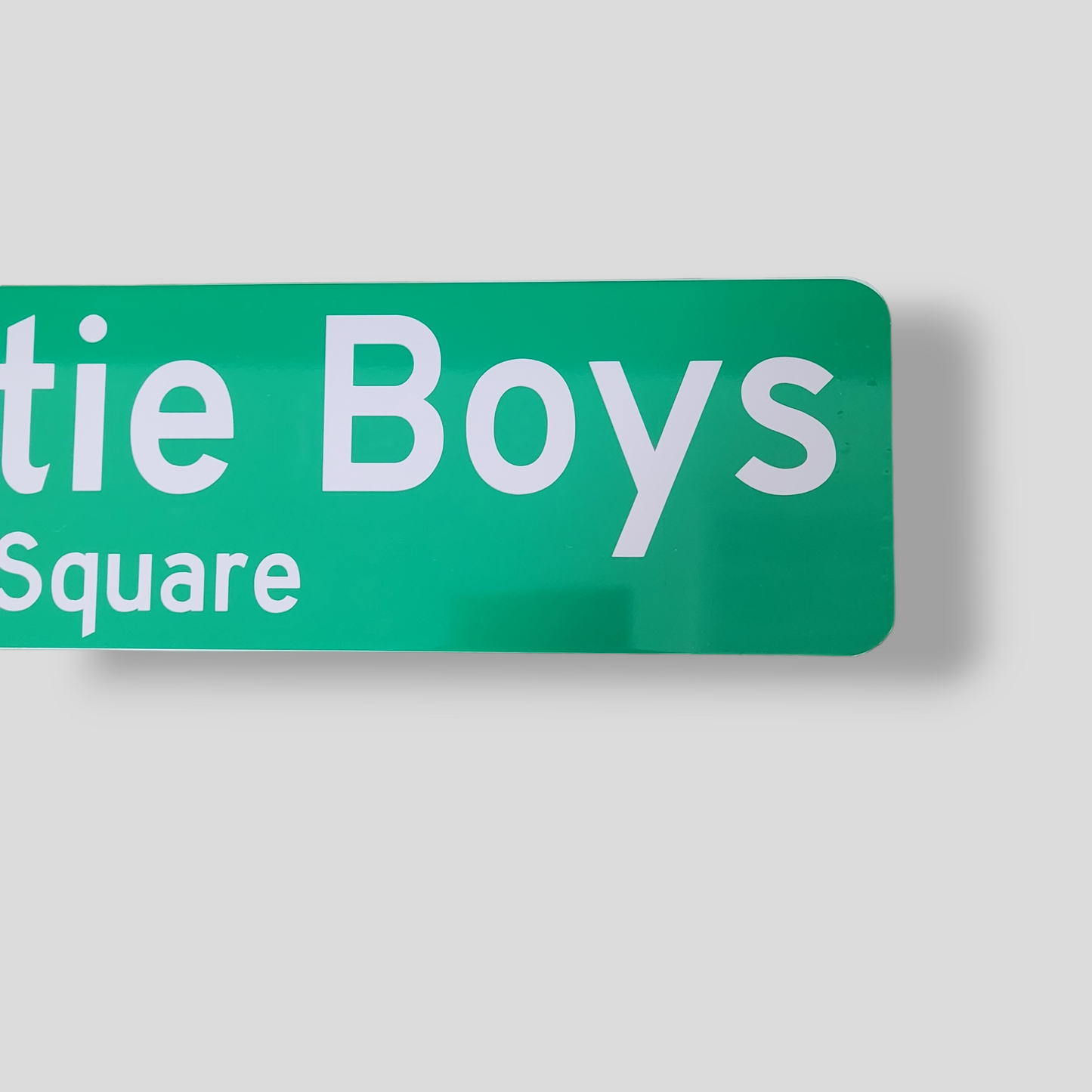 Beastie Boys Square Street Sign 6" X 24" Man Cave Indoor/Outdoor Rock/Hip Hop Ad-Rock MCA Mike D