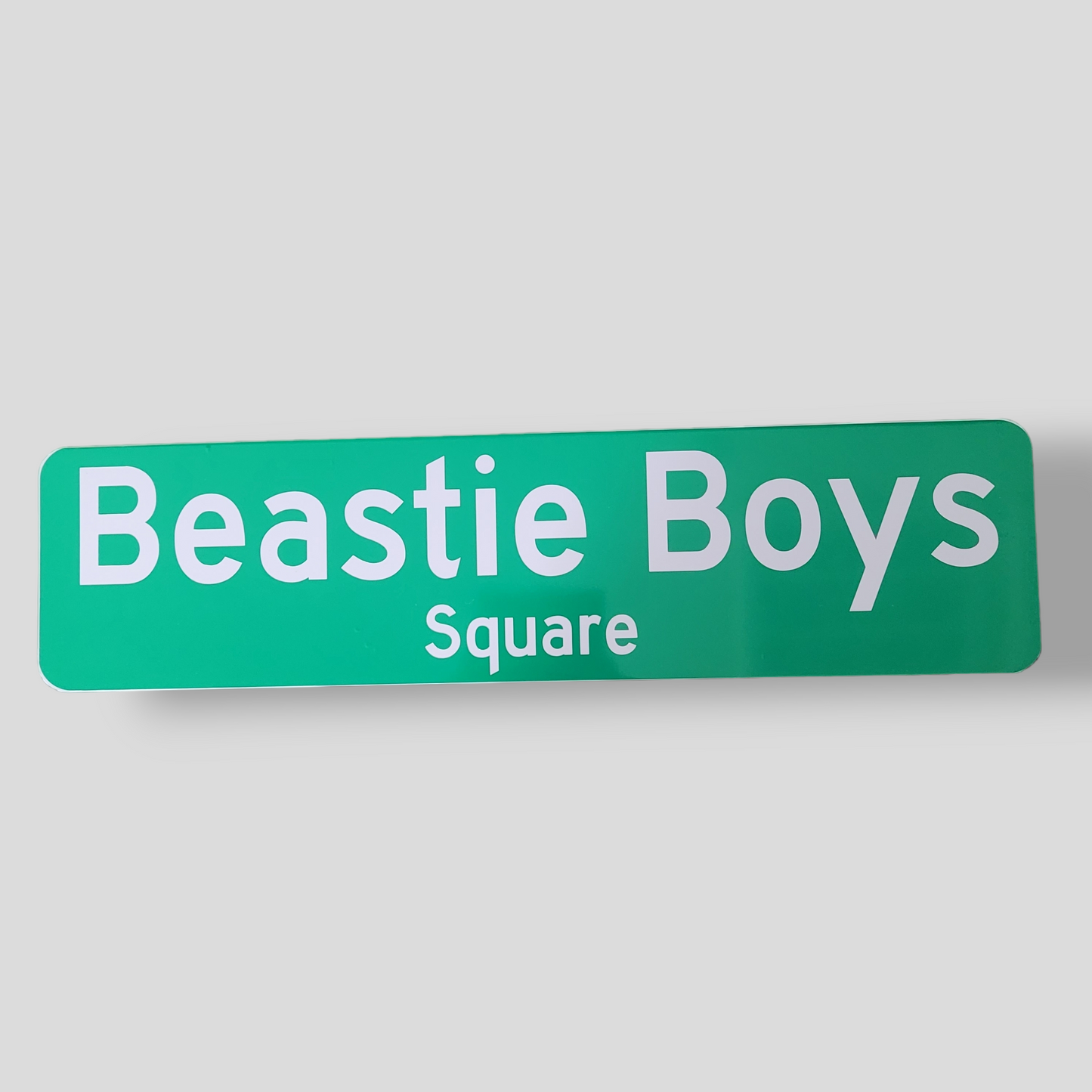 Beastie Boys Square Street Sign 6" X 24" Man Cave Indoor/Outdoor Rock/Hip Hop Ad-Rock MCA Mike D