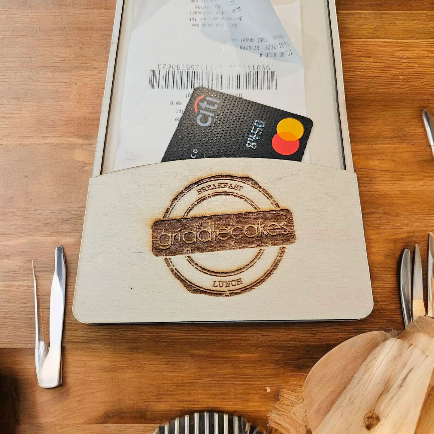 Server Check Presenter, Custom Bill Holder, Guest Check Books, Restaurant Checks, Personalized Serving Booklet