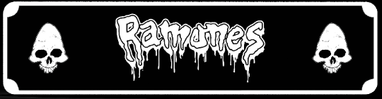 RAMONES Rock Street Sign 6" X 24" Man Cave Indoor/Outdoor - I Wanna Be Sedated