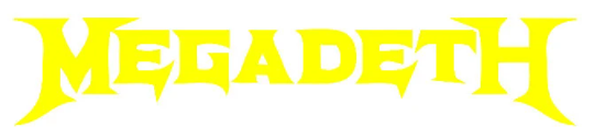 Megadeth Band Vinyl Decal Window Sticker Music